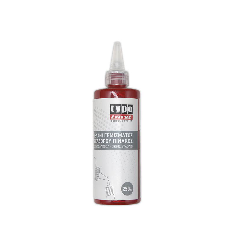 Μελάνι Μαρκαδόρου Ασπροπίνακα 250ml TYPO RED